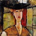 Madame Pompador as A Tribute to Modigliani